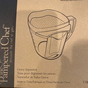 Pampered Chef Gravy separator